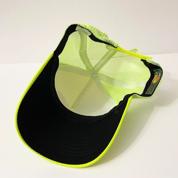Bass Pro Shops Adjustable SnapBack Mesh Fishing Hat Cap Neon - Picture 8 of 16
